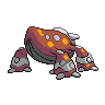 Heatran - Black White (Back View)