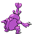 Heracross - Black 2 White 2 Black White Animated (Back View (Shiny))