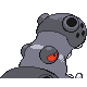 Hippowdon - HeartGold SoulSilver (Back View)