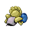 Hitmonchan - Ruby Sapphire (Back View (Shiny))