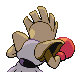 Hitmonchan - Diamond Pearl (Back View)