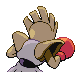 Hitmonchan - Platinum (Back View)