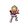 Hitmonchan - Black White (Normal)