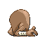 Hitmonlee - FireRed LeafGreen (Back View)