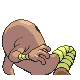 Hitmonlee - Platinum (Back View)