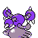 Hitmontop - Silver (Back View (Shiny))