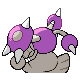 Hitmontop - Diamond Pearl (Back View (Shiny))
