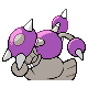 Hitmontop - HeartGold SoulSilver (Back View (Shiny))