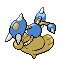 Hitmontop - Black 2 White 2 Black White Animated (Back View)