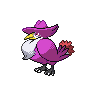 Honchkrow - Black White (Shiny)