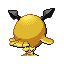 Hoothoot - Ruby Sapphire (Back View (Shiny))