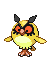 Hoothoot - Black 2 White 2 Black White Animated (Shiny)