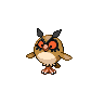 Hoothoot - Black White (Normal)