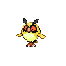 Hoothoot - Black White (Shiny)
