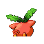 Hoppip - Emerald (Back View)