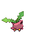 Hoppip - Black 2 White 2 Black White Animated (Back View)