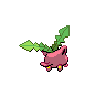 Hoppip - Black White (Back View)