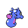 Horsea - Silver (Back View (Shiny))