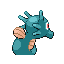 Horsea - FireRed LeafGreen (Back View (Shiny))