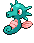 Horsea - Black 2 White 2 Black White Animated (Shiny)