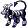 Houndoom - Silver (Shiny)