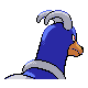 Houndoom - Diamond Pearl (Back View (Shiny))
