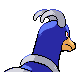 Houndoom - HeartGold SoulSilver (Back View (Shiny))