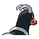 Houndoom - Platinum (Back View)