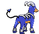 Houndoom - Black 2 White 2 Black White Animated (Back View (Shiny))