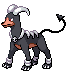 Houndoom - Black 2 White 2 Black White Animated (Normal)