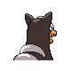 Houndour - Diamond Pearl (Back View)