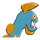 Huntail - HeartGold SoulSilver (Back View)