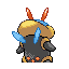Illumise - Ruby Sapphire (Back View (Shiny))