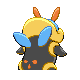 Illumise - HeartGold SoulSilver (Back View (Shiny))
