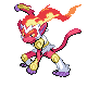 Infernape - HeartGold SoulSilver (Shiny)