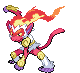 Infernape - Black 2 White 2 Black White Animated (Shiny)
