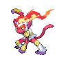 Infernape - Black White (Shiny)