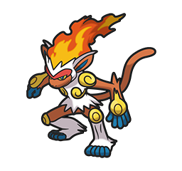 Infernape - Brilliant Diamond Shining Pearl