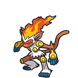 Infernape - Scarlet Violet