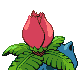 Ivysaur - HeartGold SoulSilver (Back View)