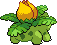 Ivysaur - Black 2 White 2 Black White Animated (Back View (Shiny))