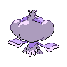 Jellicent - Black White (Back View (Shiny))