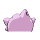 Jigglypuff - Diamond Pearl (Back View (Shiny))