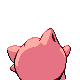 Jigglypuff - HeartGold SoulSilver (Back View)