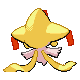 Jirachi - Diamond Pearl (Back View (Shiny))