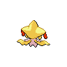 Jirachi - Black White (Back View (Shiny))