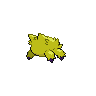 Joltik - Black White (Back View (Shiny))