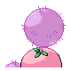 Jumpluff - Platinum (Back View (Shiny))