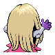 Jynx - HeartGold SoulSilver (Back View (Shiny))