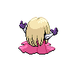 Jynx - Black White (Back View (Shiny))